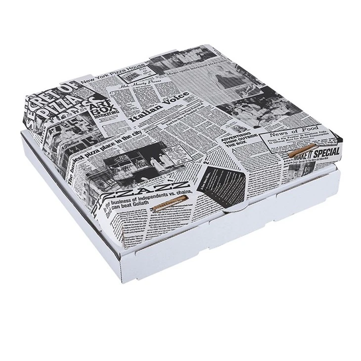 Customized Corrugated Pizza Box Cardboard Folding Box